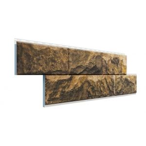 Фасадная термопанель Дагестанский камень - Тигровый глаз от производителя Доломит по цене 752 р Фасадная термопанель Дагестанский камень - Тигровый глаз от производителя Доломит по цене 752 р