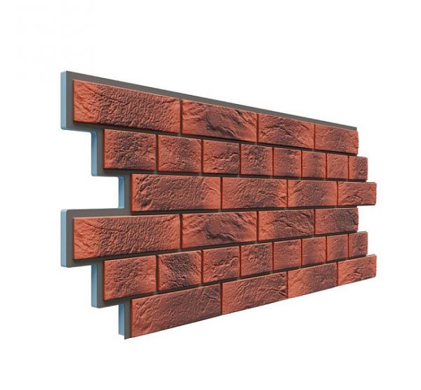 Фасадная термопанель Венецианский кирпич 20 мм - Корса от производителя  Доломит по цене 980 р