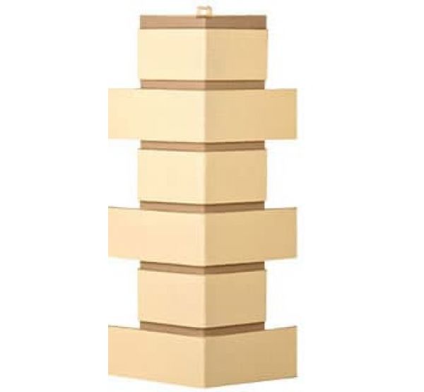 Угол Кирпич Модерн - Желтый от производителя Т-сайдинг по цене 370 р Угол Кирпич Модерн - Желтый от производителя Т-сайдинг по цене 370 р