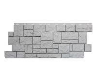 Цокольный сайдинг «Камень северный» Белый Цокольный сайдинг «Камень северный» Белый