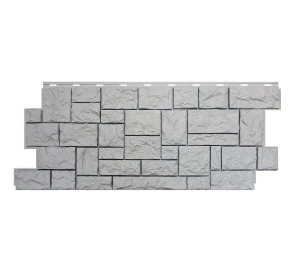 Цокольный сайдинг «Камень северный» Белый от производителя Nordside по цене 555 р Цокольный сайдинг «Камень северный» Белый от производителя Nordside по цене 555 р