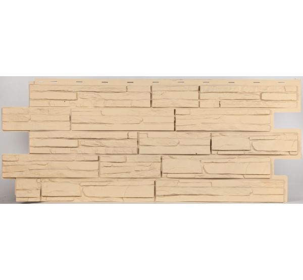 Фасадные панели СЕРИЯ Альпийская Сказка - Желтый от производителя  Т-сайдинг по цене 580 р