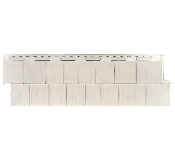 Фасадные панели СЕРИЯ Щепа Пихта ЭКО-1 - Уайт от производителя  Т-сайдинг по цене 520 р