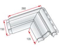 Угловой элемент наличника Модерн Угловой элемент наличника Модерн