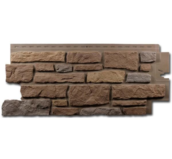 Цокольный сайдинг Creek Ledgestone (Бутовый камень) Golden Montana от производителя Nailite по цене 0 р Цокольный сайдинг Creek Ledgestone (Бутовый камень) Golden Montana от производителя Nailite по цене 0 р