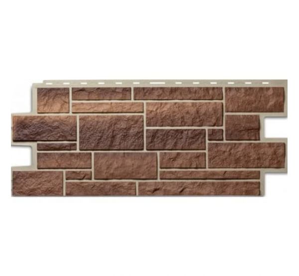 Цокольный сайдинг коллекция Камень - Янтарь 705 от производителя Tecos по цене 530 р Цокольный сайдинг коллекция Камень - Янтарь 705 от производителя Tecos по цене 530 р