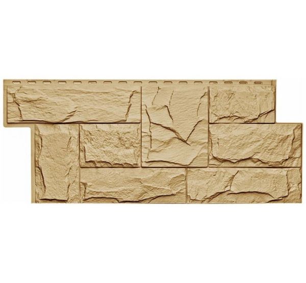 Фасадные панели СЕРИЯ ЭКО-1 ГРАНИТ ЛЕОН - Крем от производителя Т-сайдинг по цене 520 р Фасадные панели СЕРИЯ ЭКО-1 ГРАНИТ ЛЕОН - Крем от производителя Т-сайдинг по цене 520 р