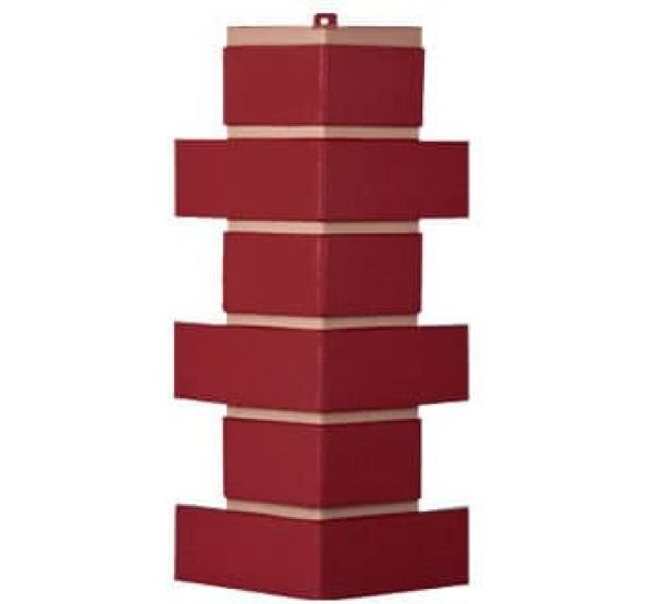 Угол Кирпич Модерн - Красный от производителя Т-сайдинг по цене 370 р Угол Кирпич Модерн - Красный от производителя Т-сайдинг по цене 370 р