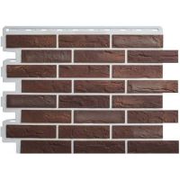 Фасадные панели (цокольный сайдинг) Кирпич рижский - 01 Фасадные панели (цокольный сайдинг) Кирпич рижский - 01