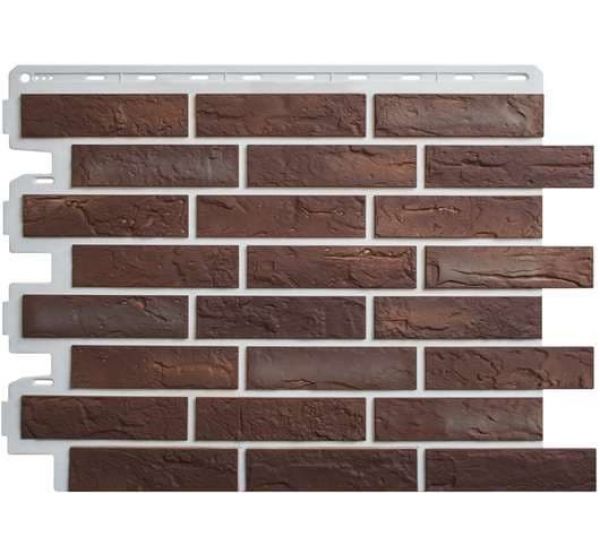 Фасадные панели (цокольный сайдинг) Кирпич рижский - 01 от производителя Альта-профиль по цене 664 р Фасадные панели (цокольный сайдинг) Кирпич рижский - 01 от производителя Альта-профиль по цене 664 р
