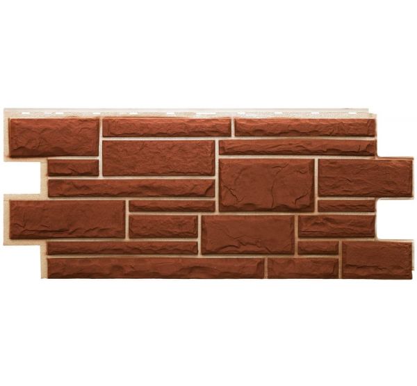 Фасадные панели СЕРИЯ Дикий камень - Коричневый от производителя Т-сайдинг по цене 580 р Фасадные панели СЕРИЯ Дикий камень - Коричневый от производителя Т-сайдинг по цене 580 р