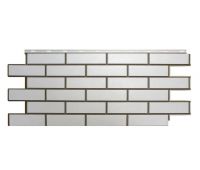 Цокольный сайдинг «Кирпич гладкий» Белый Цокольный сайдинг «Кирпич гладкий» Белый
