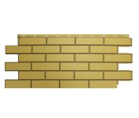 Цокольный сайдинг «Кирпич гладкий» Желтый Цокольный сайдинг «Кирпич гладкий» Желтый