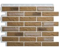 Фасадные панели (цокольный сайдинг) Кирпич рижский - 03 Фасадные панели (цокольный сайдинг) Кирпич рижский - 03