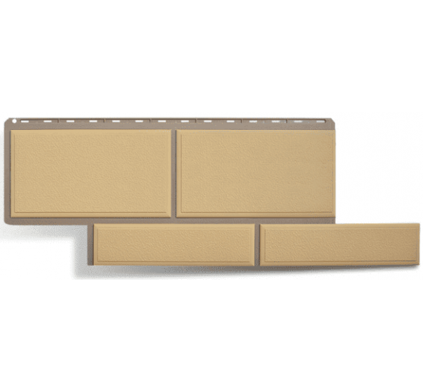 Фасадные панели (цокольный сайдинг)   Флорентийский камень Песчанный от производителя  Альта-профиль по цене 598 р