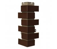 Угол наружный Кирпич клинкерный Коричневый Угол наружный Кирпич клинкерный Коричневый