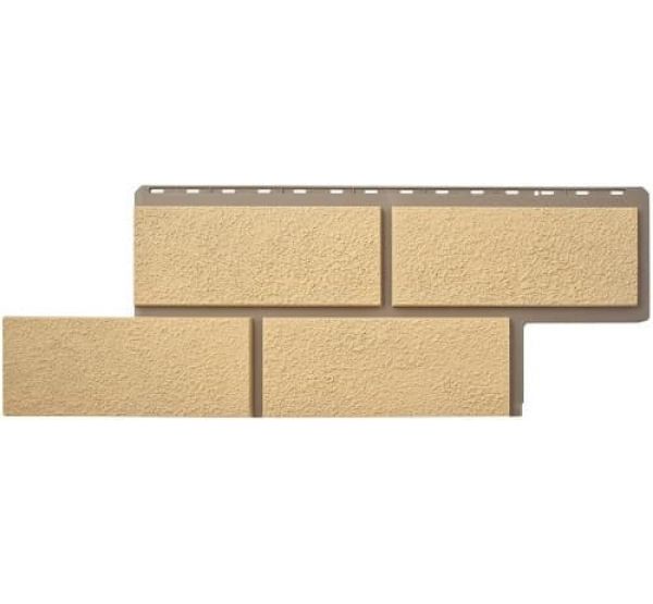 Фасадные панели (цокольный сайдинг) Неаполитанский камень Песчанный от производителя Альта-профиль по цене 598 р Фасадные панели (цокольный сайдинг) Неаполитанский камень Песчанный от производителя Альта-профиль по цене 598 р