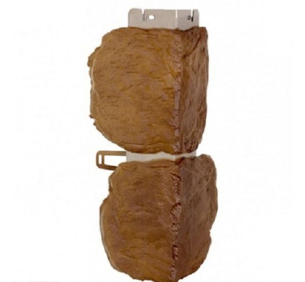 Угол наружный   Бутовый камень Скифский от производителя  Альта-профиль по цене 681 р