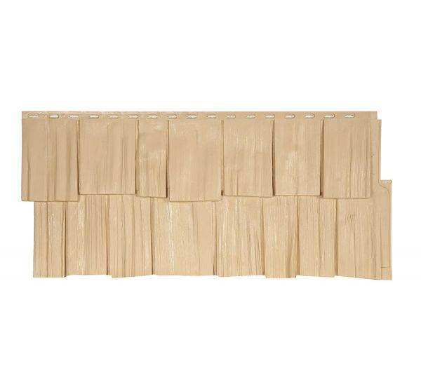 Фасадные панели СЕРИЯ ЭКО-1 ЩЕПА ДУБ - Амбер от производителя  Т-сайдинг по цене 520 р