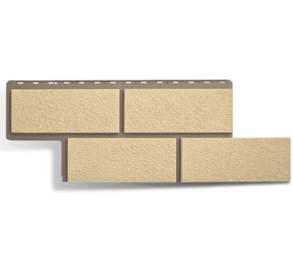 Фасадные панели (цокольный сайдинг) Неаполитанский камень Слоновая Кость от производителя Альта-профиль по цене 598 р Фасадные панели (цокольный сайдинг) Неаполитанский камень Слоновая Кость от производителя Альта-профиль по цене 598 р