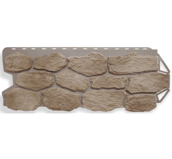 Фасадные панели (цокольный сайдинг) Бутовый камень Нормандский от производителя Альта-профиль по цене 665 р Фасадные панели (цокольный сайдинг) Бутовый камень Нормандский от производителя Альта-профиль по цене 665 р