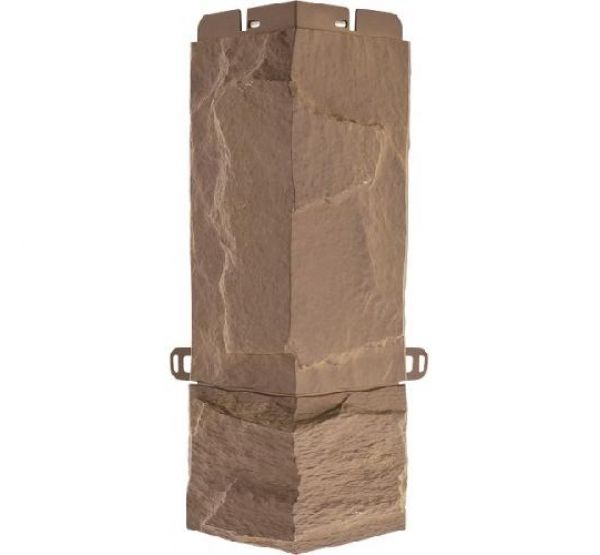 Угол наружный Гранит ЭКО Бежевый от производителя  Альта-профиль по цене 369 р