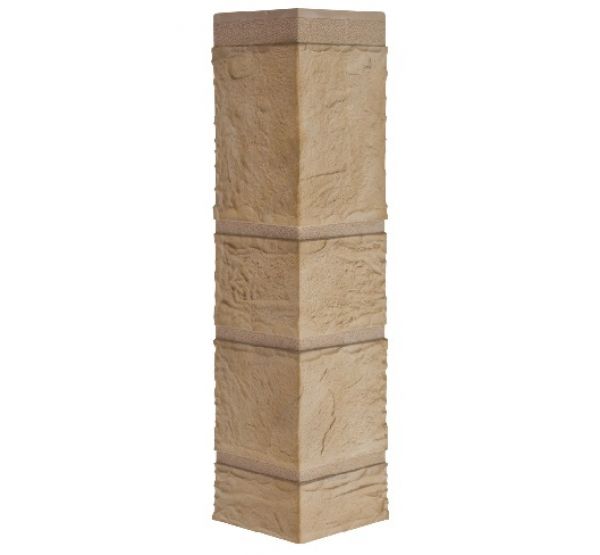 Угол наружный Камень Жёлтый от производителя Альта-профиль по цене 634 р Угол наружный Камень Жёлтый от производителя Альта-профиль по цене 634 р