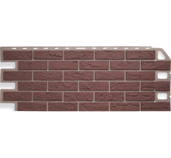 Фасадные панели (цокольный сайдинг) Кирпич Красный от производителя Альта-профиль по цене 632 р Фасадные панели (цокольный сайдинг) Кирпич Красный от производителя Альта-профиль по цене 632 р