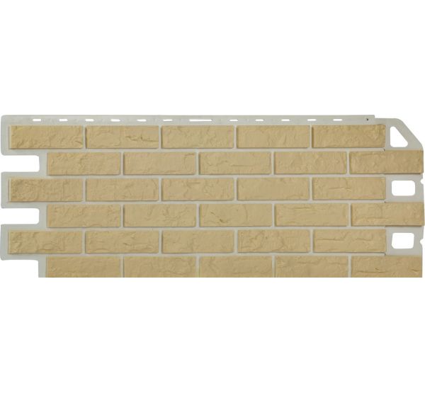 Фасадные панели (цокольный сайдинг) Кирпич Рустикальный 01 от производителя  Альта-профиль по цене 664 р