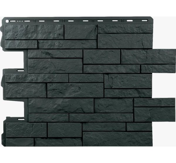 Фасадные панели Шотландия ЭКО Графит от производителя Альта-профиль по цене 573 р Фасадные панели Шотландия ЭКО Графит от производителя Альта-профиль по цене 573 р