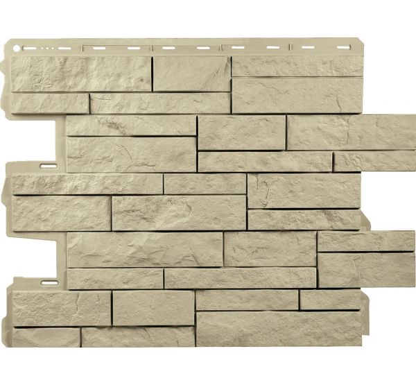 Фасадные панели Шотландия ЭКО Песчанный от производителя  Альта-профиль по цене 573 р