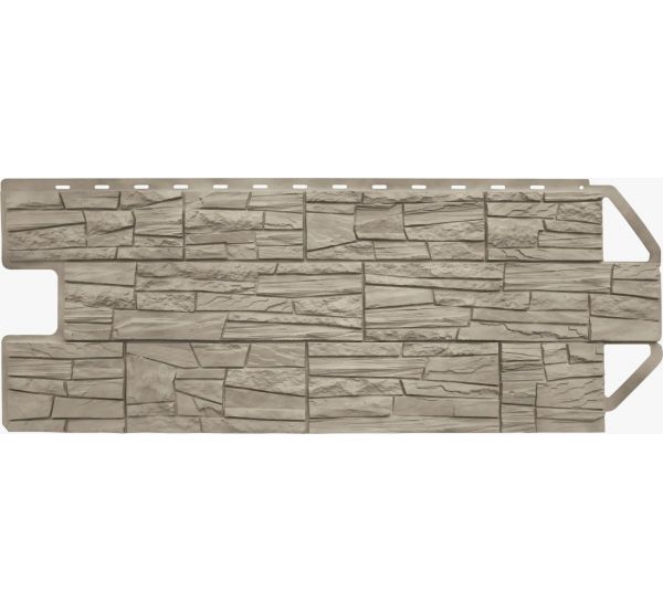 Фасадные панели Гранд Каньон ЭКО Кремовый от производителя  Альта-профиль по цене 595 р