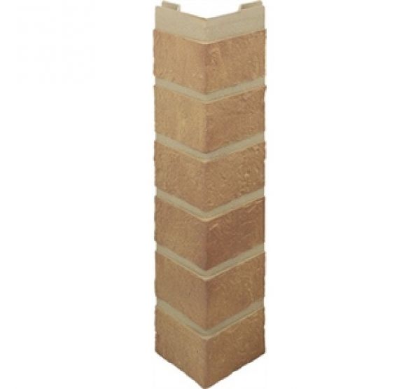 Угол наружный Кирпич Бежевый от производителя Альта-профиль по цене 634 р Угол наружный Кирпич Бежевый от производителя Альта-профиль по цене 634 р