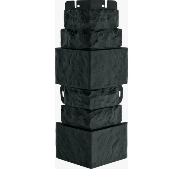 Угол наружный Кирпич антик Агра ЭКО Графит от производителя  Альта-профиль по цене 369 р