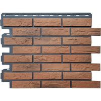  Фасадная панель Alta-West Кирпич Прусский Кранц
