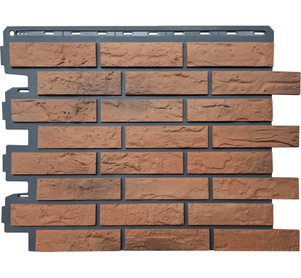  Фасадная панель Alta-West Кирпич Прусский Кранц от производителя  Альта-профиль по цене 625 р