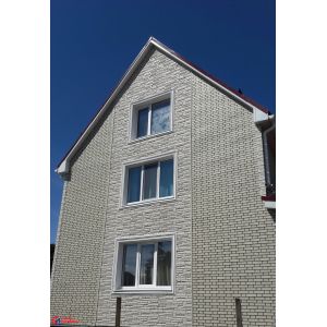 Фасадные панели (цокольный сайдинг) Кирпич клинкерный Белый от производителя Альта-профиль по цене 632 р Фасадные панели (цокольный сайдинг) Кирпич клинкерный Белый от производителя Альта-профиль по цене 632 р