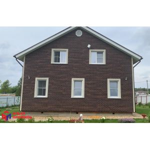 Фасадные панели (цокольный сайдинг) Кирпич клинкерный Коричневый от производителя Альта-профиль по цене 632 р Фасадные панели (цокольный сайдинг) Кирпич клинкерный Коричневый от производителя Альта-профиль по цене 632 р