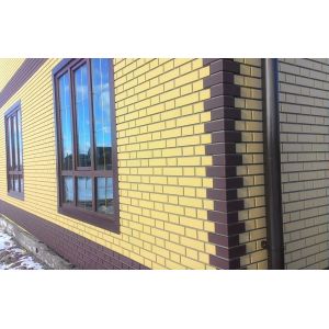 Фасадные панели (цокольный сайдинг) Кирпич клинкерный Желтый от производителя Альта-профиль по цене 632 р Фасадные панели (цокольный сайдинг) Кирпич клинкерный Желтый от производителя Альта-профиль по цене 632 р