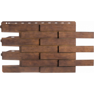 Фасадные панели (цокольный сайдинг) Ригель Немецкий 05 от производителя  Альта-профиль по цене 623 р