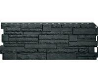 Фасадные панели Скалистый камень ЭКО Графит Фасадные панели Скалистый камень ЭКО Графит