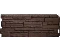 Фасадные панели Скалистый камень ЭКО Коричневый Фасадные панели Скалистый камень ЭКО Коричневый