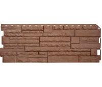 Фасадные панели Скалистый камень ЭКО Терракотовый Фасадные панели Скалистый камень ЭКО Терракотовый