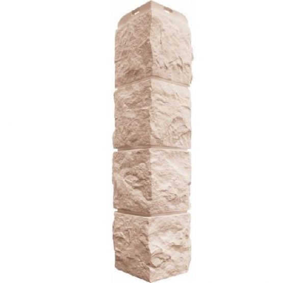 Угол наружный  Туф ЭКО Кремовый от производителя  Альта-профиль по цене 369 р