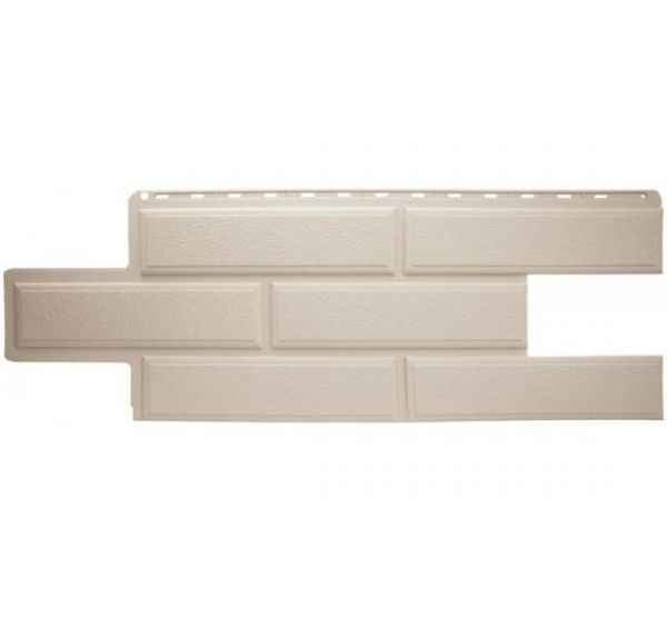 Фасадные панели Венеция ЭКО Кремовый от производителя  Альта-профиль по цене 573 р