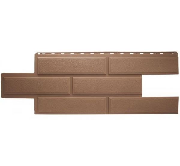 Фасадные панели Венеция ЭКО Терракотовый от производителя  Альта-профиль по цене 573 р