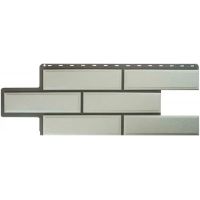 Фасадные панели (цокольный сайдинг) Венецианский камень Белый Фасадные панели (цокольный сайдинг) Венецианский камень Белый