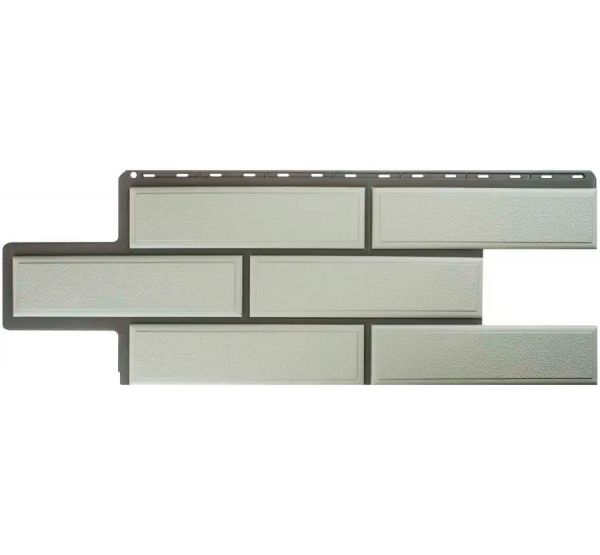 Фасадные панели (цокольный сайдинг) Венецианский камень Белый от производителя Альта-профиль по цене 598 р Фасадные панели (цокольный сайдинг) Венецианский камень Белый от производителя Альта-профиль по цене 598 р