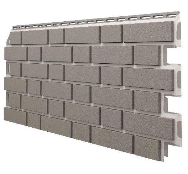 Фасадные панели (Цокольный Сайдинг) VOX Solid, Clinker, Ashy от производителя  Vox по цене 720 р