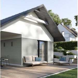 Фасадные панели (Цокольный Сайдинг) VOX Solid, Clinker, Ashy от производителя  Vox по цене 720 р